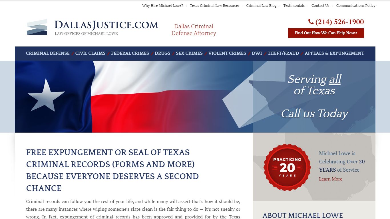 FREE EXPUNGEMENT OR SEAL OF TEXAS CRIMINAL RECORDS (FORMS AND MORE ...